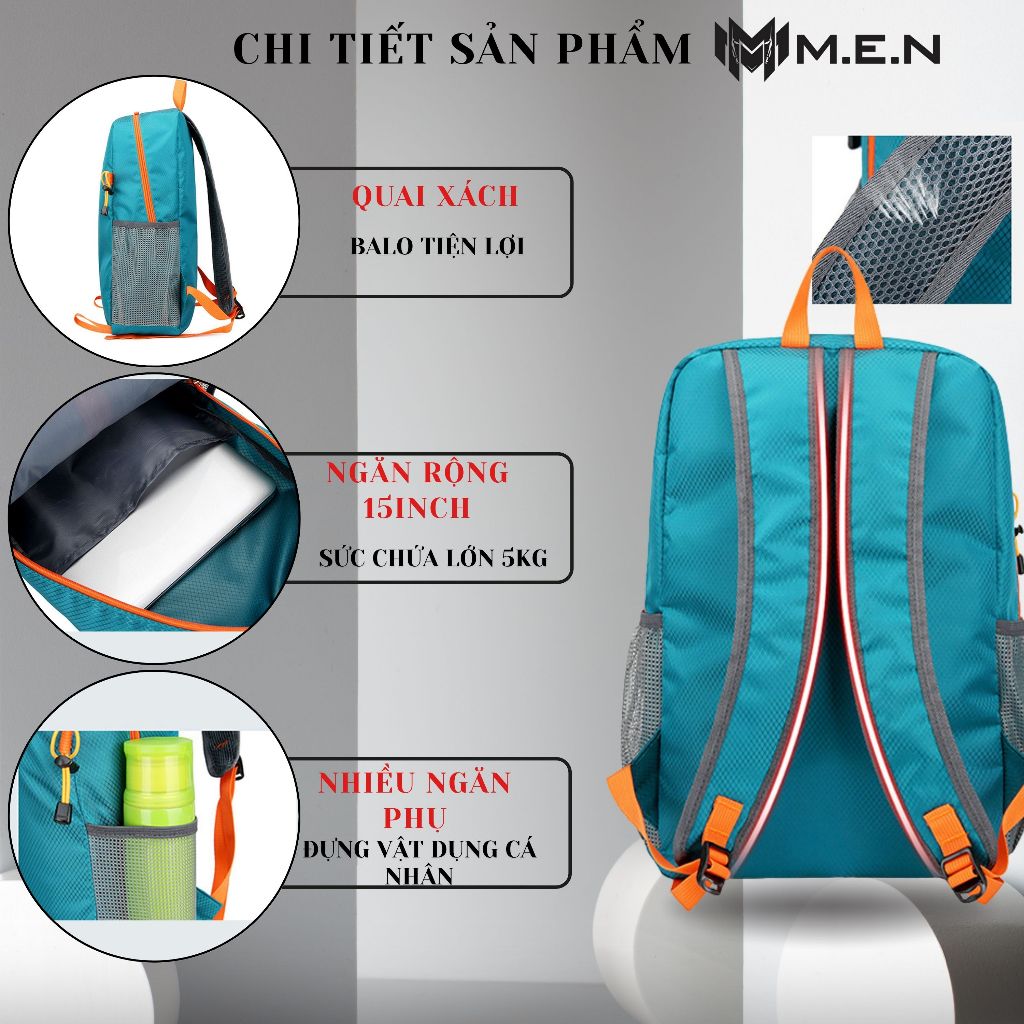 Ba lô xếp gọn Vanea M.E.N năng động [HÀNG CHUẨN VIP]