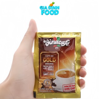 Cà Phê Vinacafe Gold Original bịch 24 gói x 20g