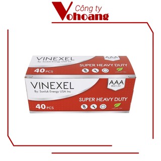 Hộp 40 viên pin chất lượng Mỹ pin AAA Vinexel By Sonluk Energy USA Inc