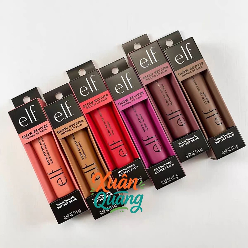 Son dưỡng môi có màu ELF Glow Reviver Melting Lip Balm 15g / ELF Lip Balm 15g
