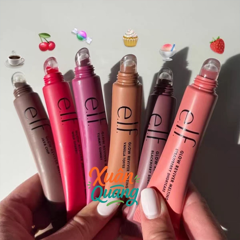 Son dưỡng môi có màu ELF Glow Reviver Melting Lip Balm 15g / ELF Lip Balm 15g