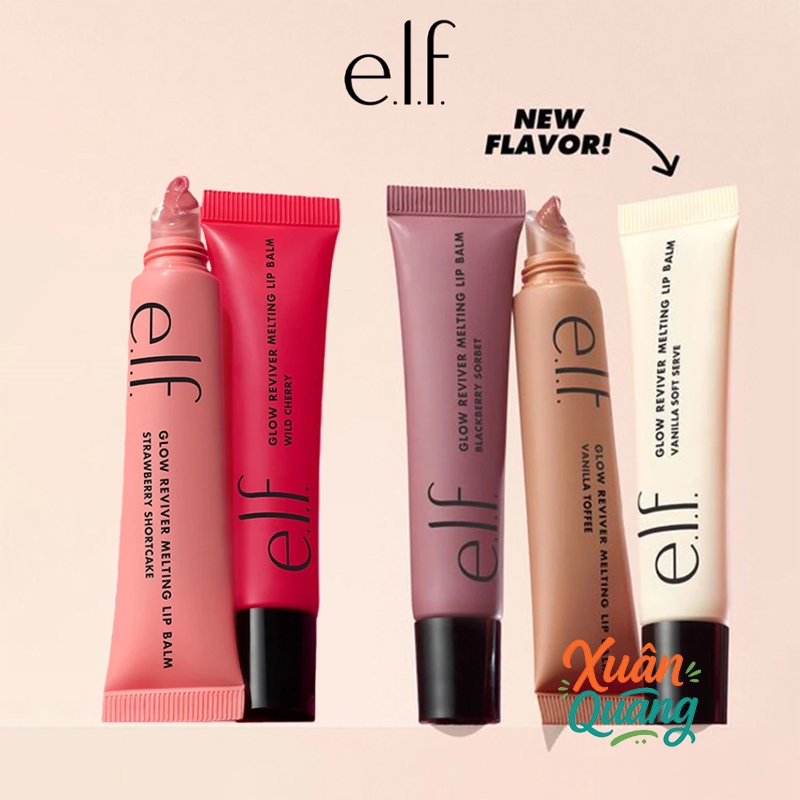 Son dưỡng môi có màu ELF Glow Reviver Melting Lip Balm 15g / ELF Lip Balm 15g
