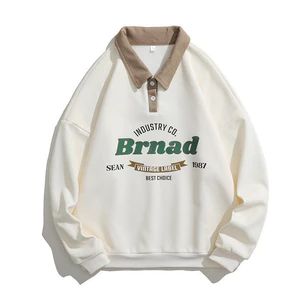 Áo sweater trơn nam nữ form rộng, áo tay dài unisex nỉ bông dày mềm mịn HOODIE POLO BRNAD K1