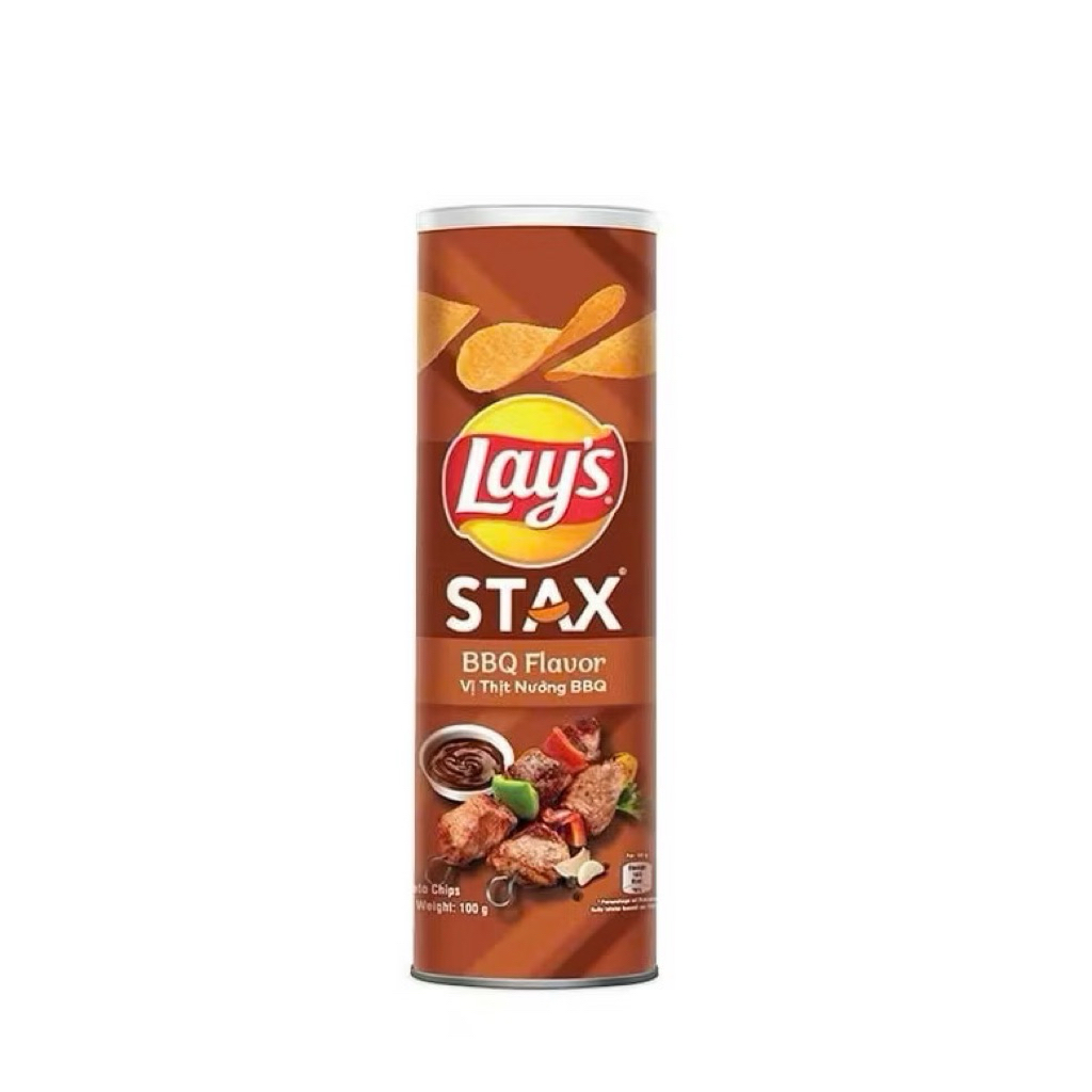 1 lon chỉ 30k  -Snack Khoai tây Lays Stax đủ vị lon 100g với 6 vị chỉ có