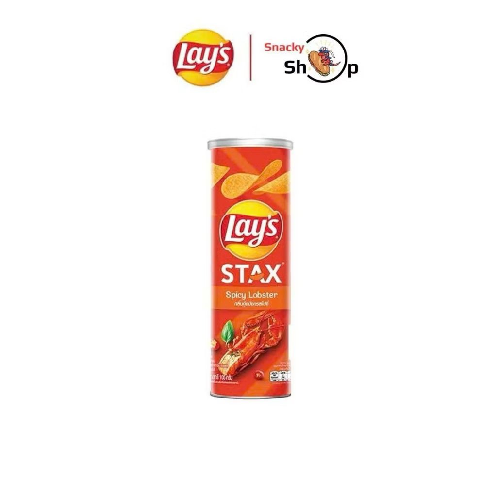 1 lon chỉ 30k  -Snack Khoai tây Lays Stax đủ vị lon 100g với 6 vị chỉ có
