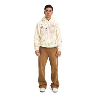 Áo hoodie SKELETON CURSE chính hãng Mikenco Kem Thêu In | TẶNG TÚI GIẤY |