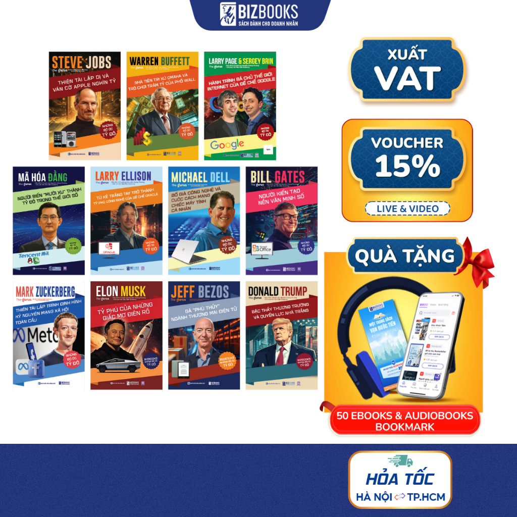 Sách - Những Bộ Óc Tỷ Đô Trí Tuệ Và Tư Duy Của 11 Tỷ Phú Những ông trùm giàu có quyền lực nhất thế giới