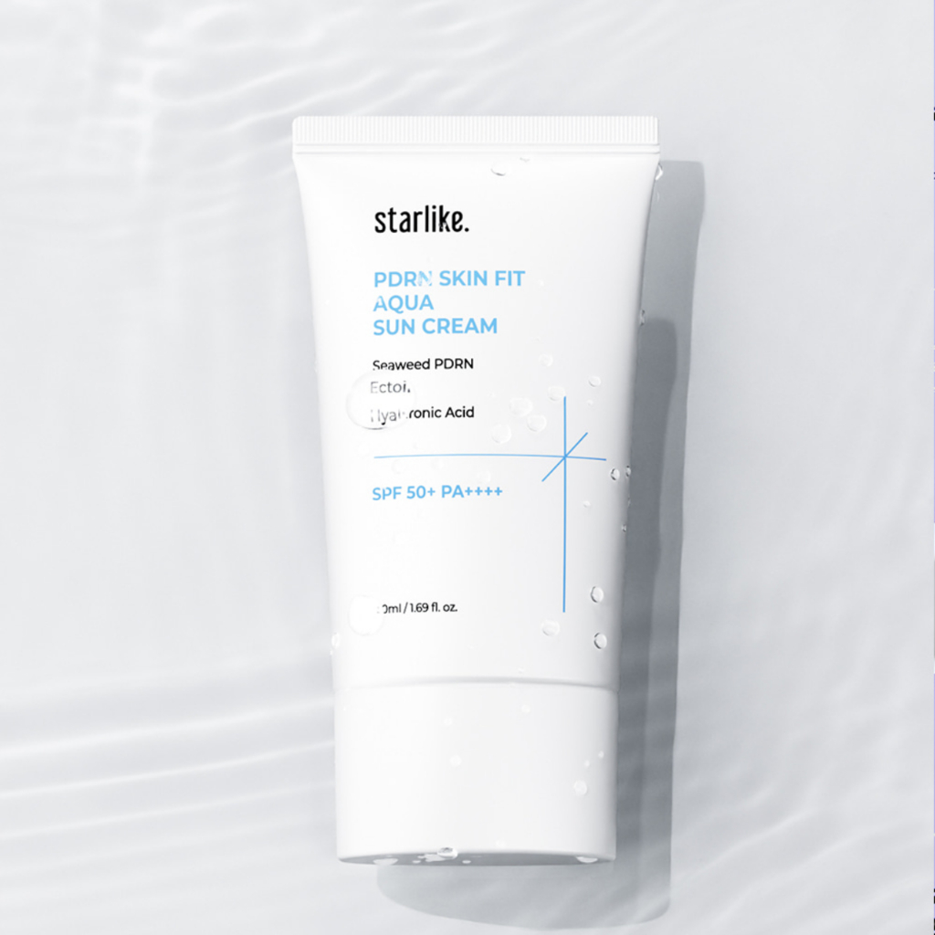 [Starlike] Kem chống nắng SKIN FIT AQUA SUN CREAM 50ml dành cho da nhạy cảm, làm dịu da kích ứng