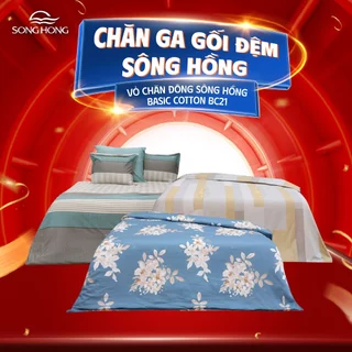 BST mã BC21- Vỏ chăn đông Sông Hồng Basic Cotton