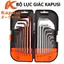Bộ lục giác 18 chi tiết Kapusi Nhật Bản,bộ lục giác bi,lục giác hoa thị,lục giác chữ L,bộ lục lăng,lục năng đa năng,tô