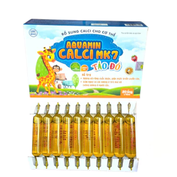 celia Aquamin Calci mk7 tảo đỏ mk7 Cali New bổ sung canxi cho bé giúp bé phát triển chống còi xương suy dinh dưỡng
