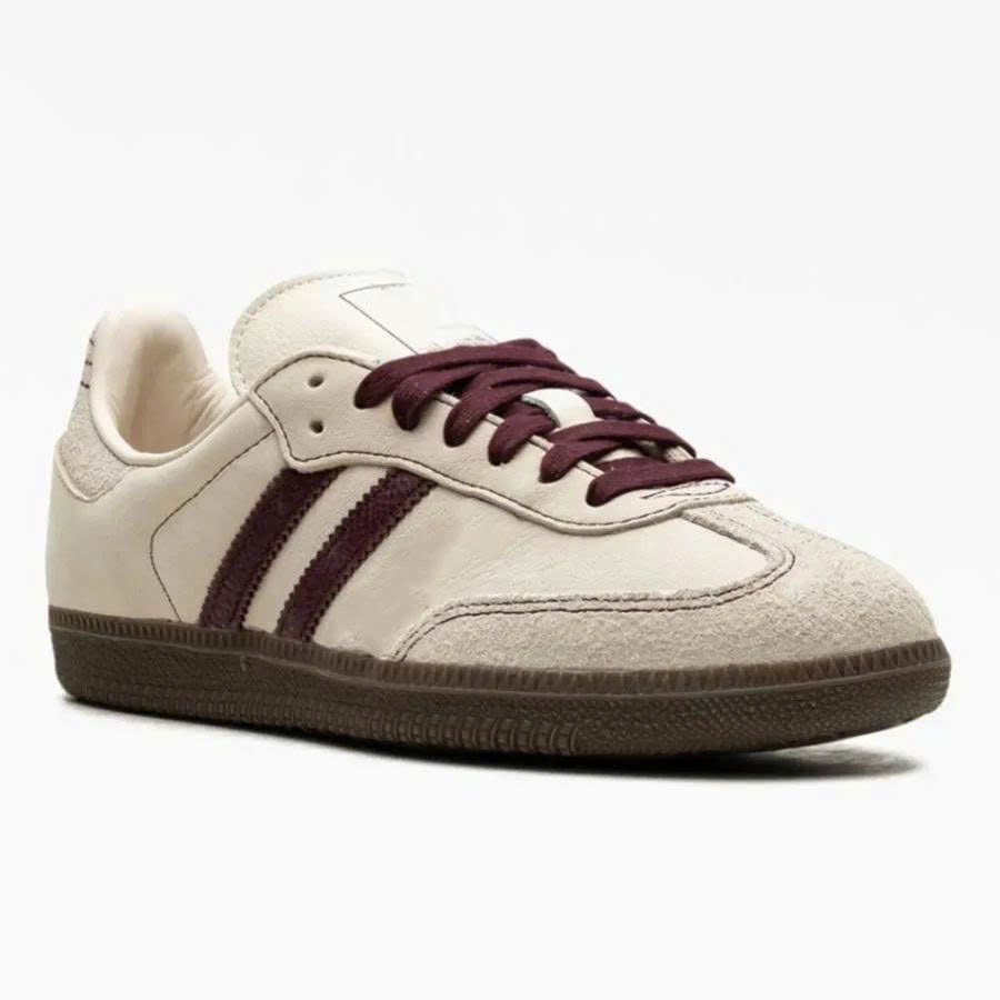 Giày Sneaker Cổ Thấp Trắng Vệt Đỏ, Giày Thể Thao Sa Ba Màu Đỏ Dành Cho Nữ Dễ Phối Đồ.