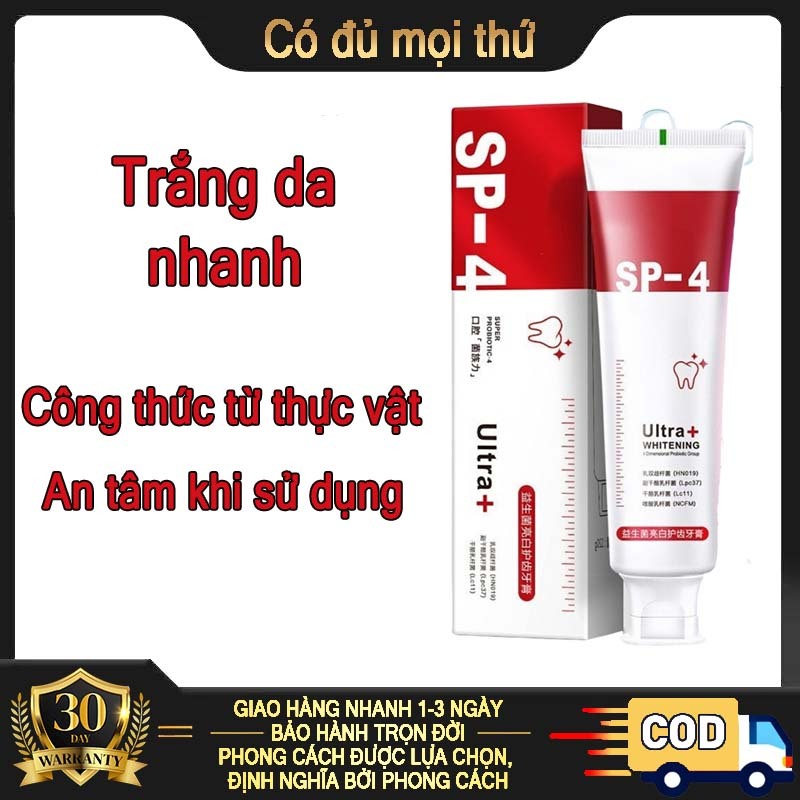 Kem Đánh Răng SP-10 Probiotic: Làm Trắng Răng & Đánh Bay Vết Ố Vàng với Công Nghệ Probiotic Cao Cấp