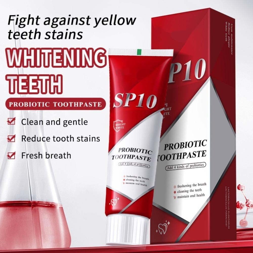 Kem Đánh Răng SP-10 Probiotic: Làm Trắng Răng & Đánh Bay Vết Ố Vàng với Công Nghệ Probiotic Cao Cấp