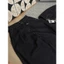 YURI JEANS - (Mã20) Quần Jeans Nữ Xếp Ly Ống Rộng Màu Đen Xám Phối Nắp Túi