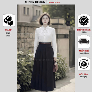 A167 - Áo sơ mi dài tay - Thiết kế cao cấp MindyDesign