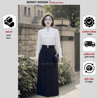 A167 - Áo sơ mi dài tay - Thiết kế cao cấp MindyDesign