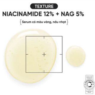 Serum DrCeutics Mờ Thâm Dưỡng Sáng Kiểm Soát Dầu Thừa Niacinamide 12% + NAG 5% Clarifying (40g)