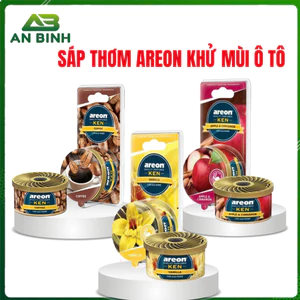 Sáp Thơm Ô Tô AREON Cao Cấp Khử Mùi Xe Hơi Hiệu Quả, Sáp Thơm AREON Chính Hãng Nhập Khẩu Bulgaria - An Bình Auto