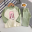 🌸 ĐỒ BỘ BÉ GÁI DÀI TAY GÂN MỀM MỊN – HÌNH DỄ THƯƠNG 🌸 DG301