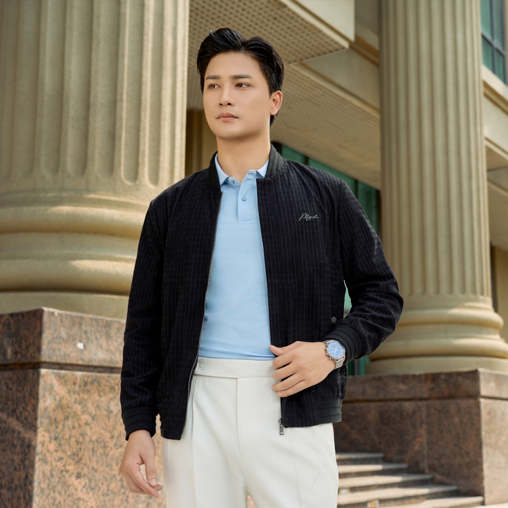 Áo khoác nam MASCULINE MAK513, MAK514, MAK515 - Kiểu dáng bomber trẻ trung, chất liệu cao cấp