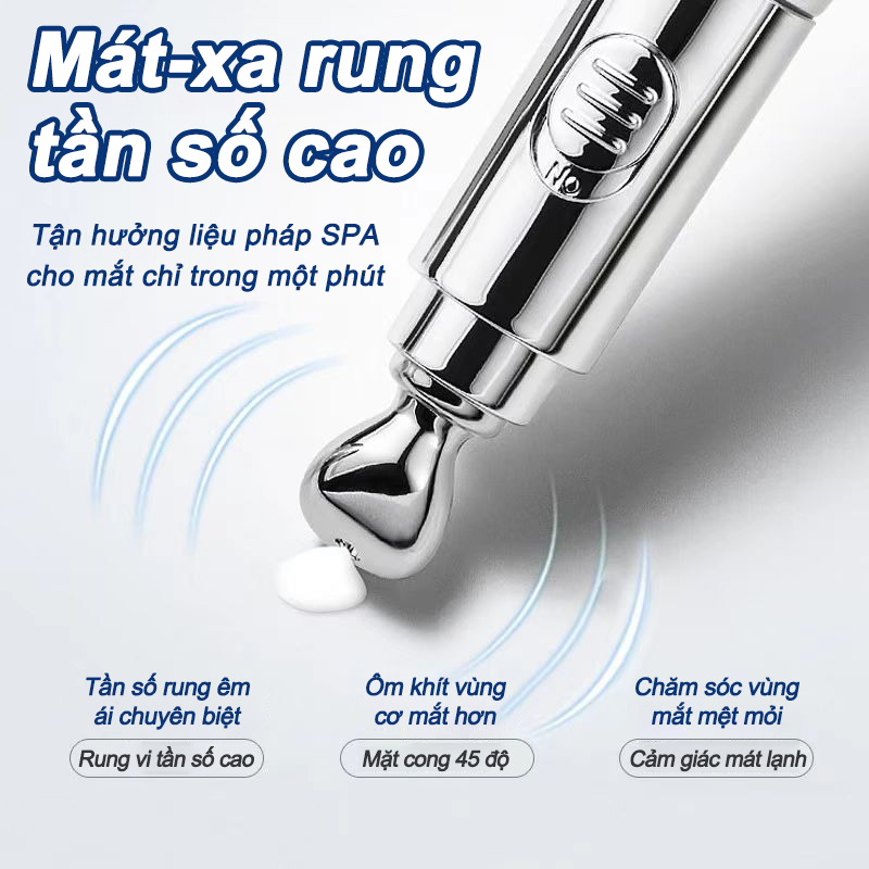 【Mua 1 Tặng 1】Kem dưỡng mắt Massage điện, kem dưỡng mắt, Kem Mắt Giảm Thâm Quầng - Trắng sáng da, giảm nếp nhăn