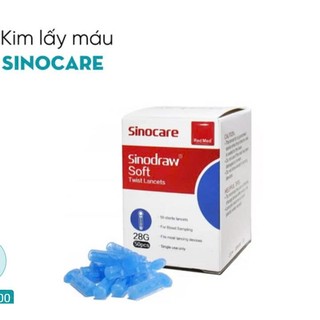 Kim chích thử tiểu đường, kim lấy máu thử tiểu đường ( Sinocare) dụng cụ hỗ trợ lấy máu tại nhà cho tất cả mọi người