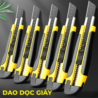 Dao rọc giấy Combo đa dạng - 10 lưỡi dao rọc giấy Titanium cao cấp, đa năng, sắc sảo, đáp ứng mọi yêu cầu công việc