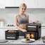 Nồi Chiên Không Dầu Kèm Vỉ Nướng 2-in-1 Mishio MK407: Nâng Tầm Món Ngon, Tiện Lợi Vượt Trội