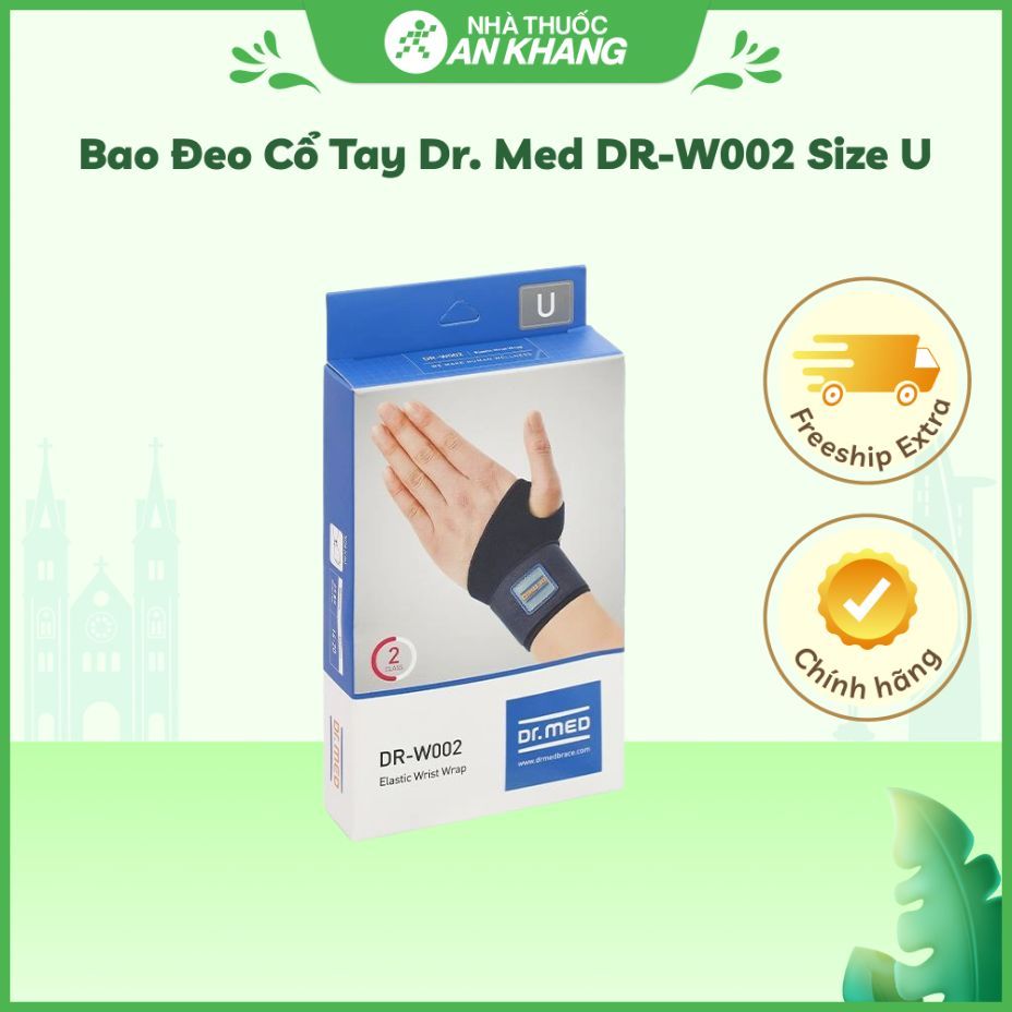 BAO ĐEO BẢO VỆ CỔ TAY ĐÀN HỒI DR MED DR-W002 SIZE U