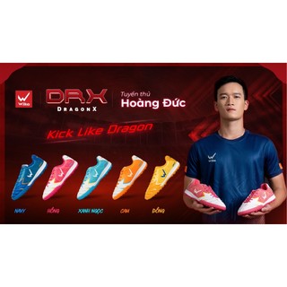 Giày Bóng Đá Wika Dragonx Chính Hãng, Giày Đá Banh DRX Hoàng Đức