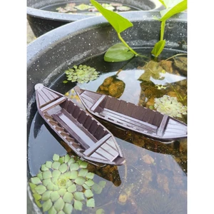 xuồng ba lá miền tây thả hồ cá cảnh 16cm, để hồ thủy sinh, cá cảnh , trang trí hồ cá