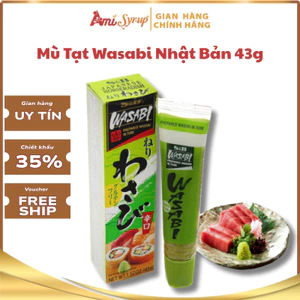 Mù Tạt Wasabi Nhật Bản 43g, Mù Tạt Dùng Cho Các Món Sushi, Sashimi