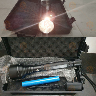 Đèn pin siêu sáng IPX5 chống nước | Chiếu sáng mạnh, dùng thoát hiểm khẩn cấp, cầu cứu PCCC