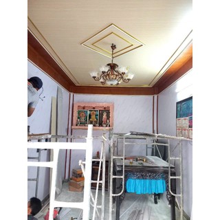 Tấm ốp tường NANO Phẳng vân gỗ Dài 2m9 Khách Đặt Cắt đôi Thành 2 thanh 1m45