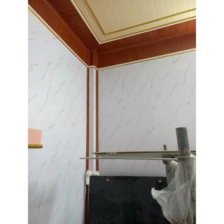 Tấm ốp tường NANO Phẳng vân gỗ Dài 2m9 Khách Đặt Cắt đôi Thành 2 thanh 1m45