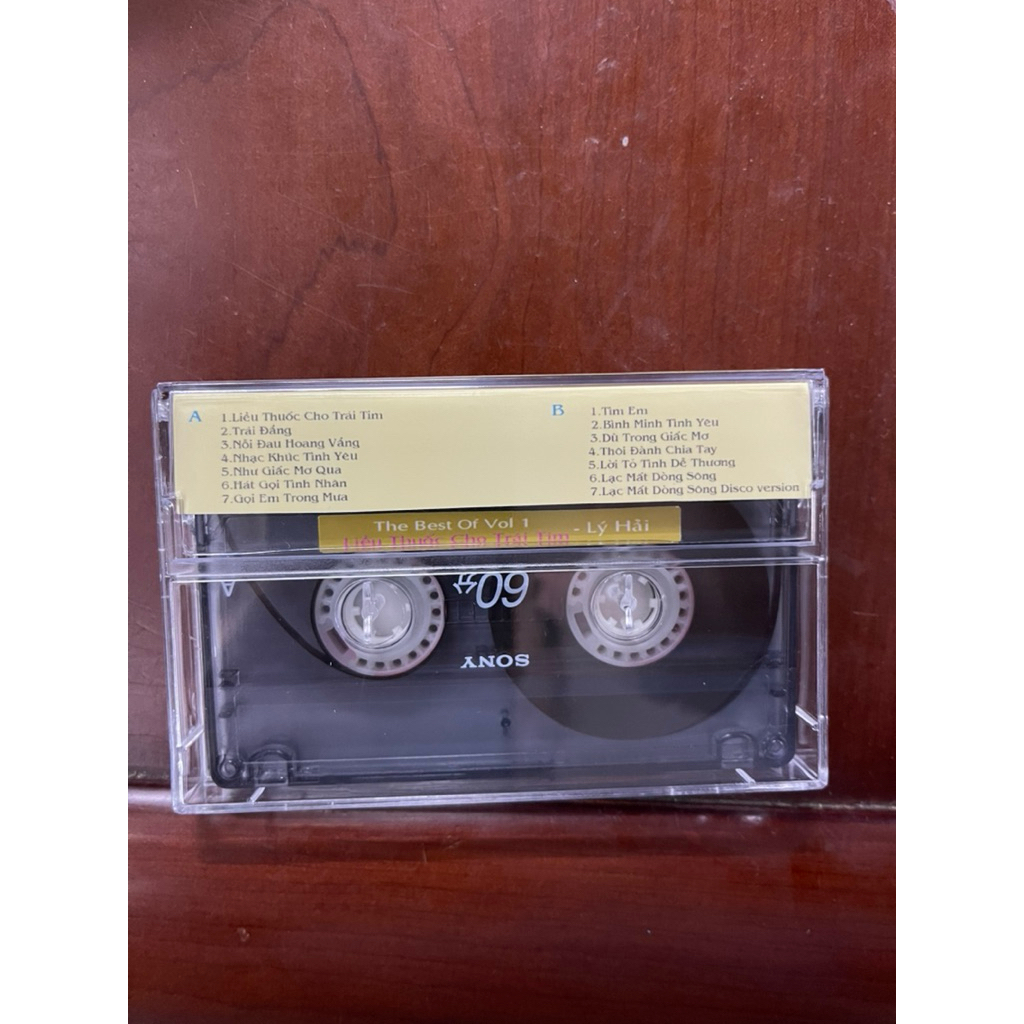 Băng Cassette Lý Hải - Vol 1 The Best of