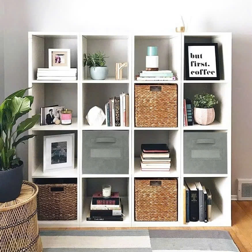 Kệ Decor Tổ Ong Nhiều Tầng Foresthome, Kệ Gỗ Trưng Bày Phòng Khách Phòng Ngủ Hiện Đại, Gỗ MDF Cao Cấp