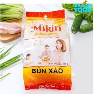 Bún Khô Mikiri 350g, 400g Bánh canh ống - Bún Xào – Bún Tươi Sấy Khô Dẻo Mềm, Sạch