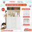 Kệ Đựng Đồ Dạng Tủ PAKEY Có Đèn LED, Kệ Cao Cấp Có Ngăn Treo Tặng Kèm Khay + Hộp Đựng Đồ Tiện Lợi