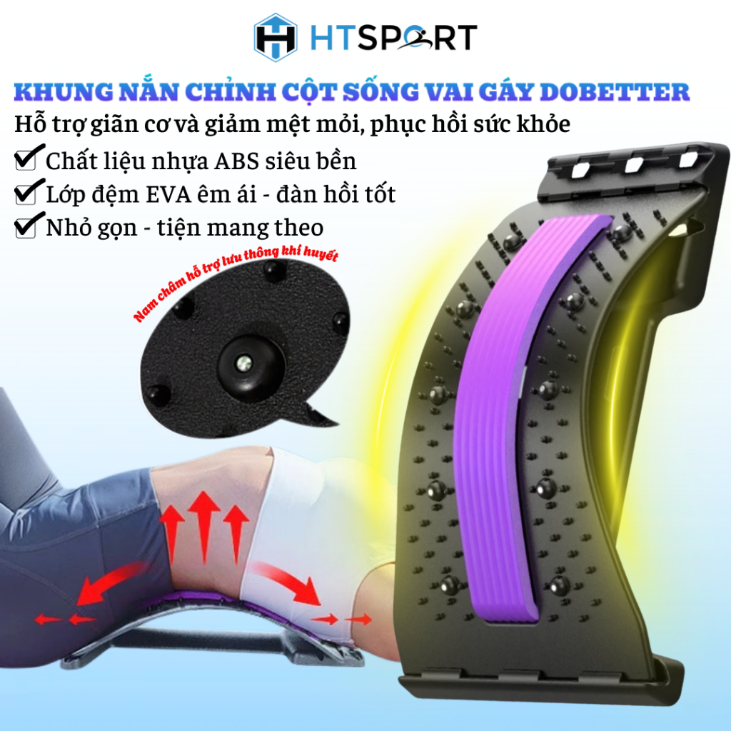 Khung Định Hình, Khung Nắn Chỉnh Cột Sống Lưng Đau Lưng Vai Gáy Dobetter, Khung Chẩn Điện Tử Cao Cấp