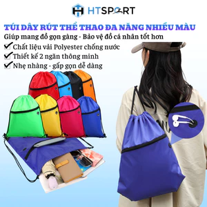 Túi Rút Thể Thao, Balo Túi Dây Rút Thời Trang, Không Logo Nhiều Màu