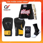Combo Võ Thuật Cơ Bản – Găng Boxing BN 8.0 + Quần Muay + Băng Đa + Tất bảo vệ khớp cổ chân — ảnh 2
