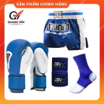 Combo Võ Thuật Cơ Bản – Găng Boxing BN 8.0 + Quần Muay + Băng Đa + Tất bảo vệ khớp cổ chân — ảnh 6