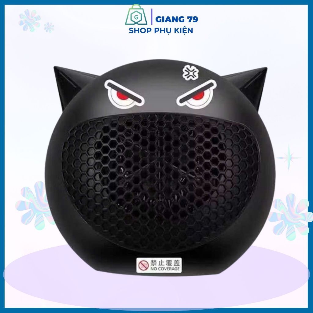 Máy Sưởi Mini Để Bàn, Hình Thú Cute, Công Suất 350W, Không Khô Da, Tiện Dụng, Tiết Kiệm Điện