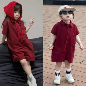 Sẵn ship--hàng chính chủ-Jum đỏ đô (k kèm mũ) cộc form Hàn cho bé diện lễ tết, noel đi chơi đi học siêu cưngg-JUM03