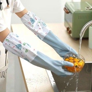 Găng tay rửa bát chén lót nỉ siêu ấm hàng cao cấp