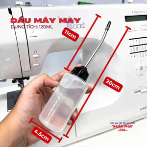 Dầu Tra Máy May, Máy Vắt Sổ Gia Đình, 120ml