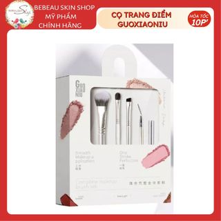 Cọ Mắt Má GUOXIAONIU Cọ Tán Mắt & Má Hồng Mịn Mượt, Bám Phấn Tốt, Không Rụng Lông - Bebeau