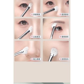Cọ Mắt Má GUOXIAONIU Cọ Tán Mắt & Má Hồng Mịn Mượt, Bám Phấn Tốt, Không Rụng Lông - Bebeau